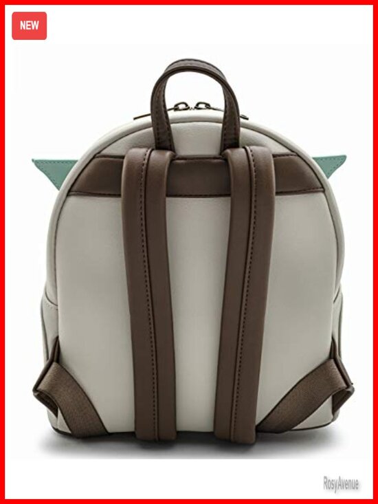 Faux Leather Star Wars Mini Backpack, Adjustable Straps, Wipe Clean main image 6